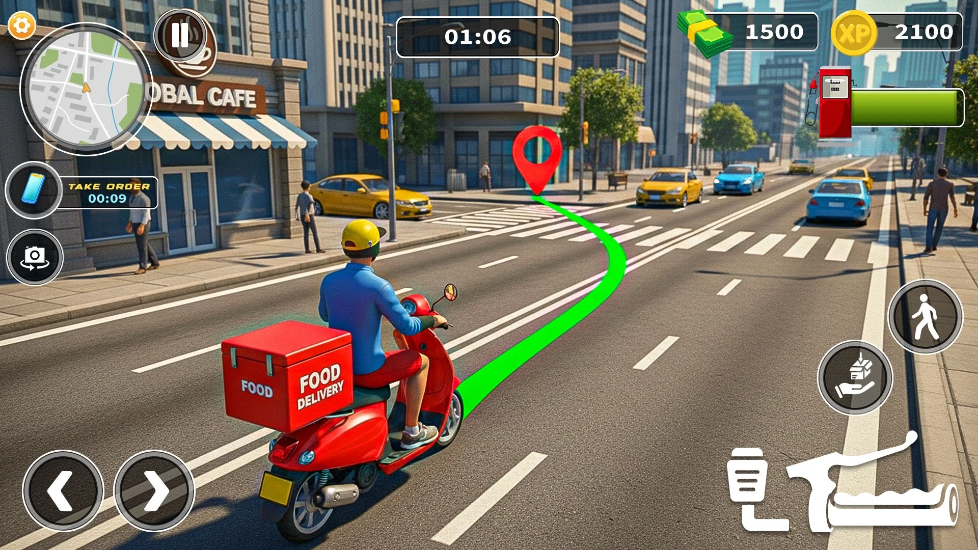 Delivery Rider 3D Sim screenshot