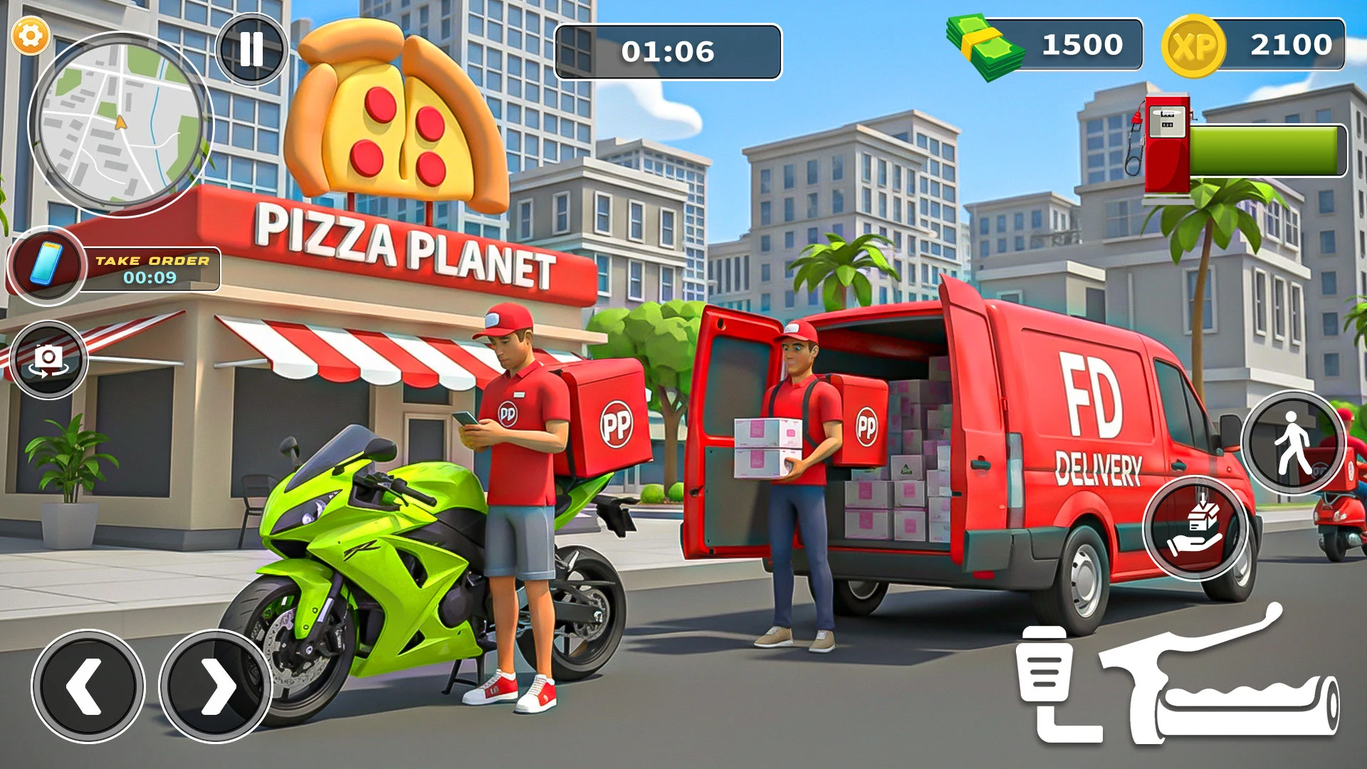 Delivery Rider 3D Sim screenshot