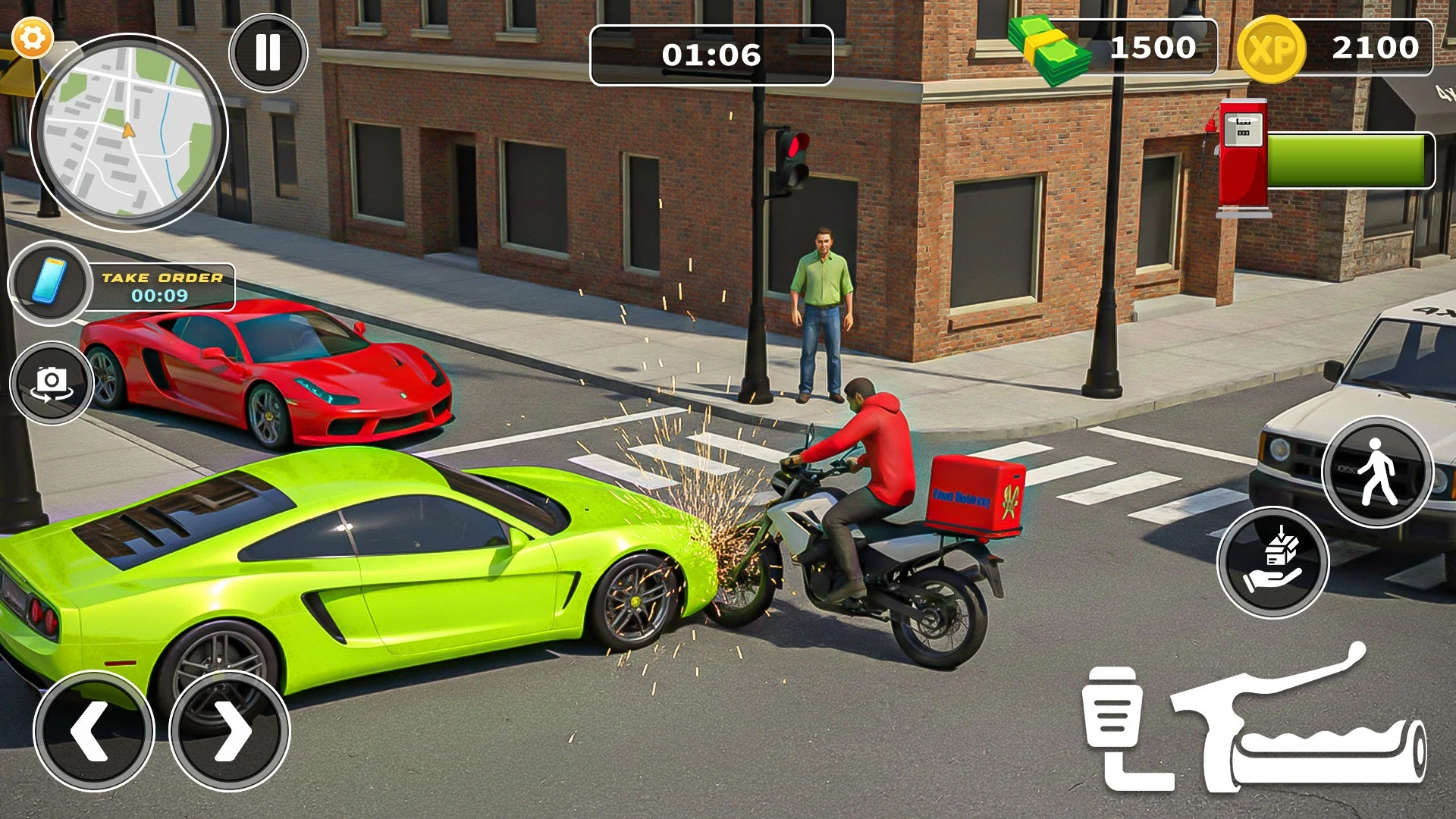 Delivery Rider 3D Sim screenshot